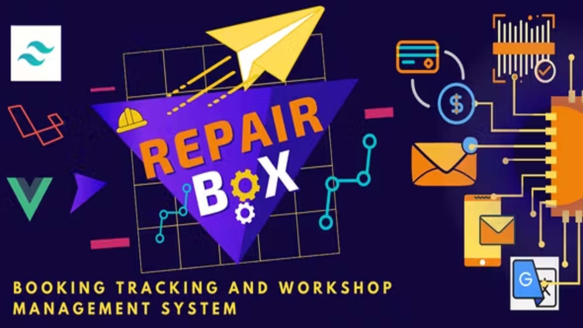 Repair box - Repair booking, tracking and workshop management system