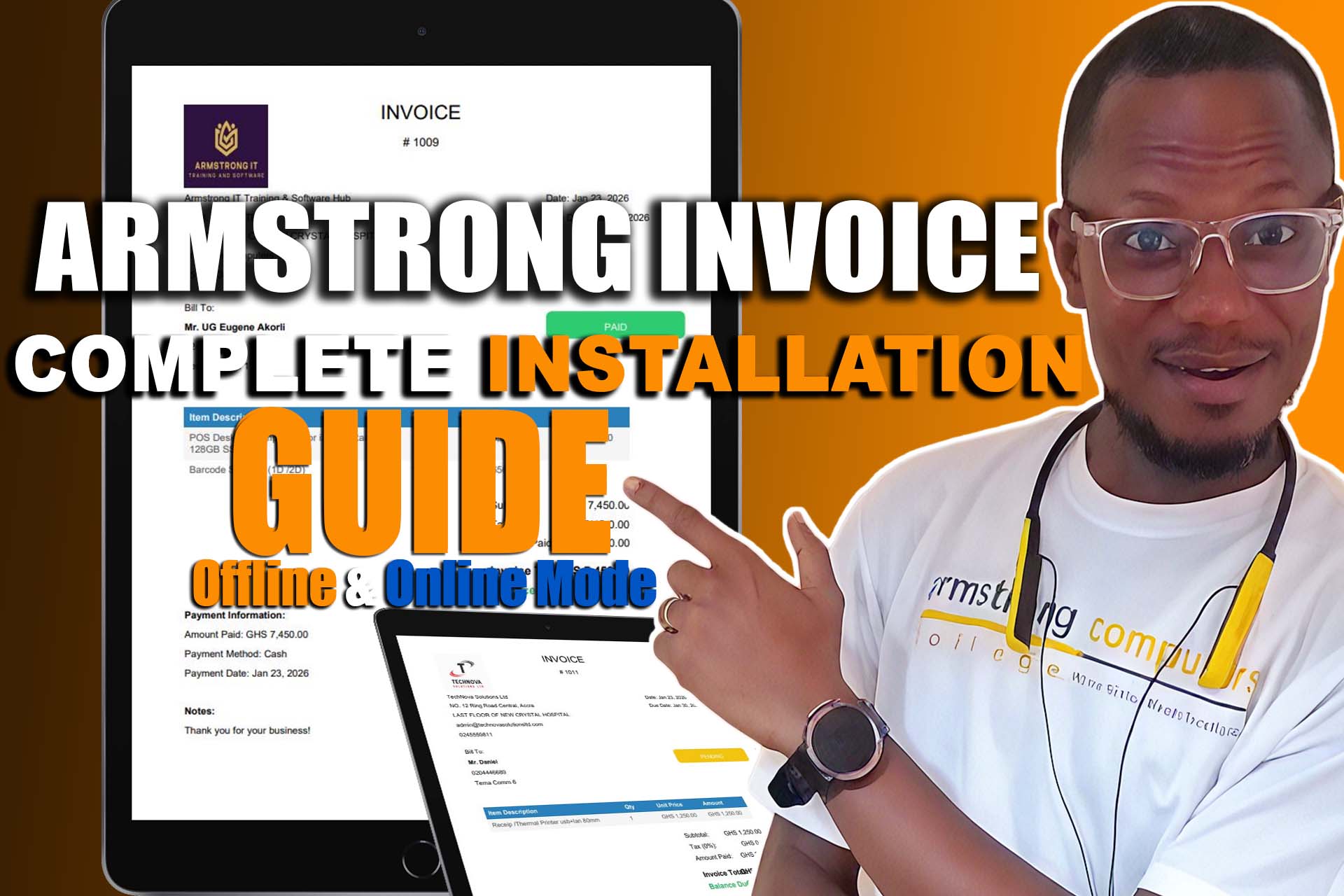 Armstrong Invoice Management System  Smart Invoicing Made Simple